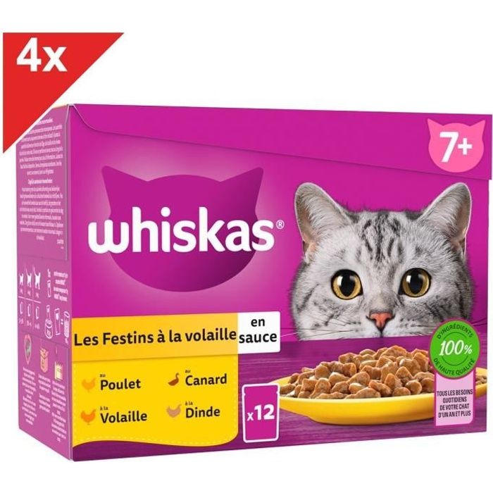 Whiskas - Alimentation Savoureuse pour Chats – Pharmanimo