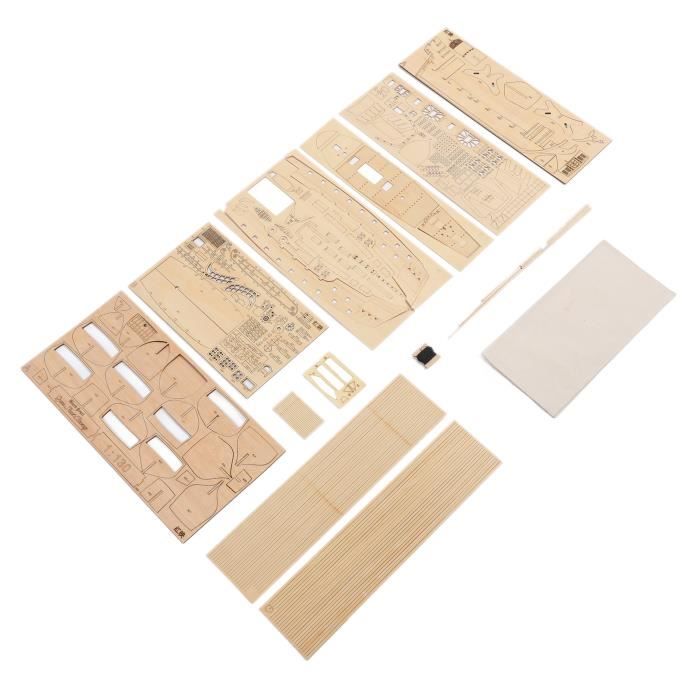 VINGVO Kit de bateau RC Kit de bateau télécommandé modèle de jouet de VINGVO Kit de bateau RC Kit de bateau télécommandé modèle de jouet de