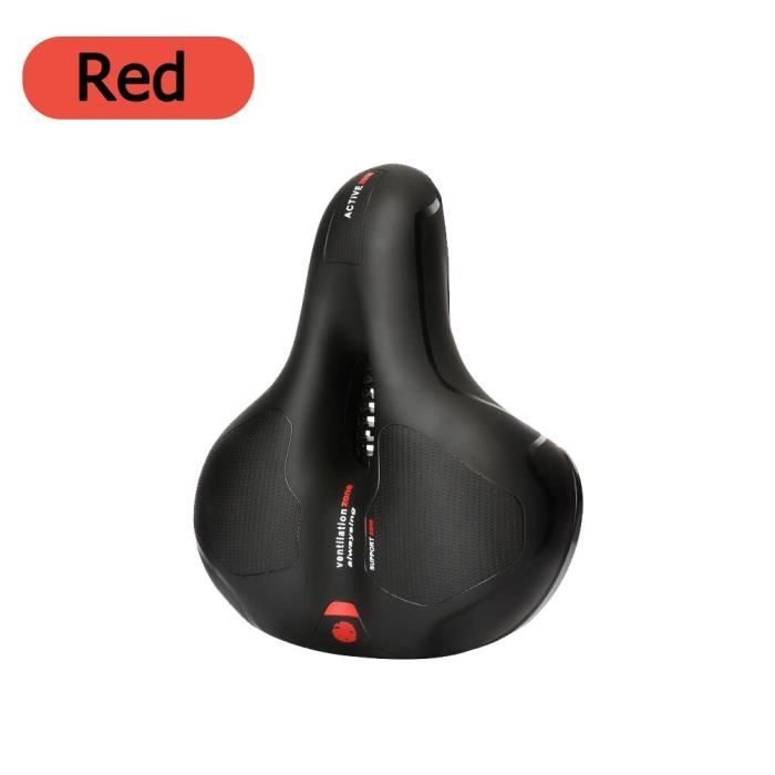 Selle De Vélo Confort Universelle - Coussin Double Amorti - Cuir PU - Large 14.8cm - Neuf