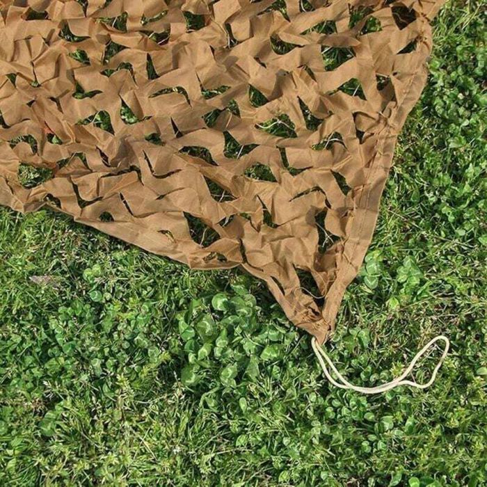 Filet De Camouflage – Tailles De 150x200 à 800x800 Cm, Ombrage, Respirant, Renfort Corde, Pour Chasse Et Camping