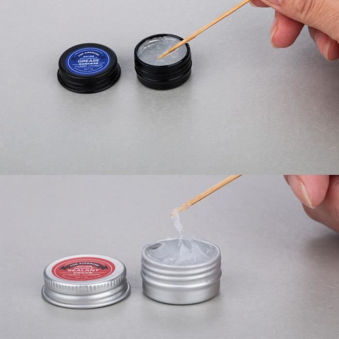 Kit De Réparation Et Affûtage Pour Aiguilles D'aérographe – Accessoires SODIAL