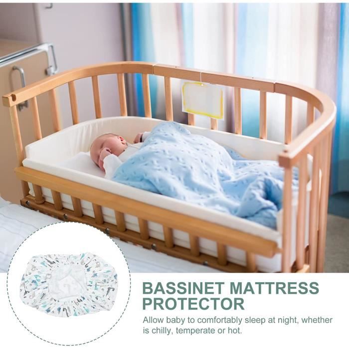 Baby Bassinet Mattress Couvercle de Couvercle Etanche Protecteur Protecteur Baby Bassinet Sheet Mattress Couvercle de Changem L1055 Cdiscount Puericulture Eveil bebe