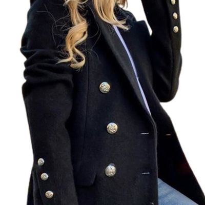 POLAIRE DE SPORT POLAIRE TECHNIQUE Manteau femme a double boutonnage long style classique Black Cdiscount Pret a Porter