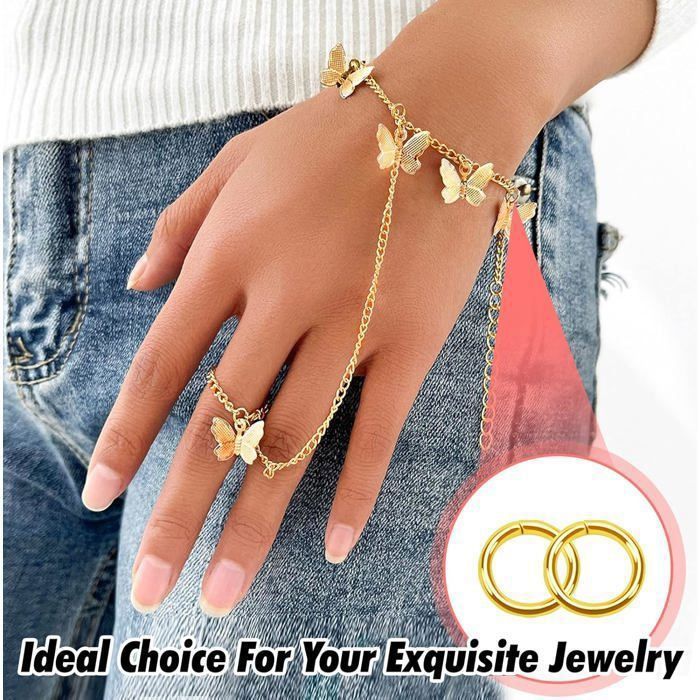 40 Fermoirs Homard En Apto Doré - Pour Bracelets, Colliers, Créations Bijoux - Style Minimaliste