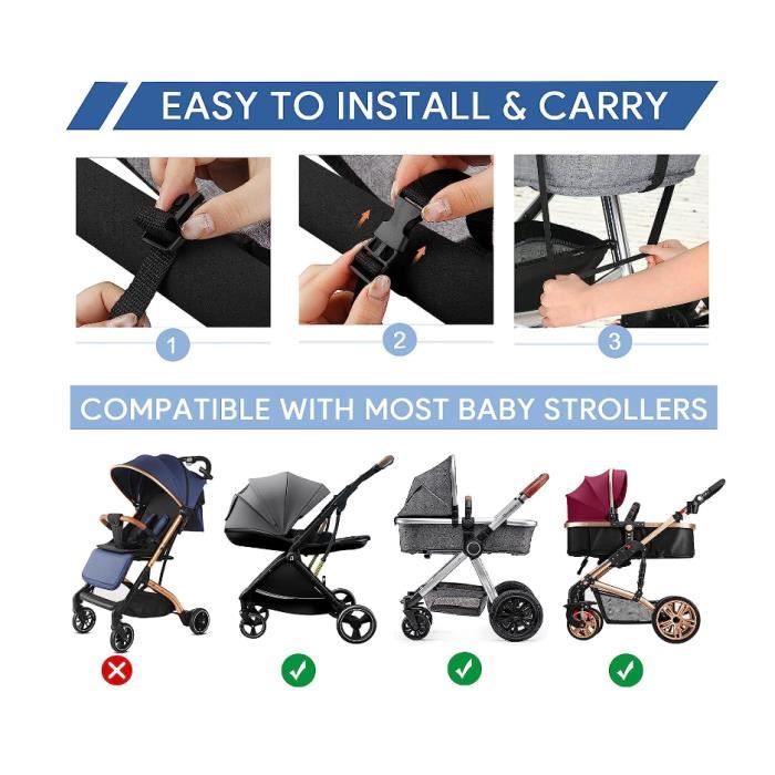 Pare Soleil Poussette Universelle Pare soleil Poussette Bebe Anti UV Double Protege Soleil Poussette Canne Protection Poussette Cdiscount Puericulture Eveil bebe