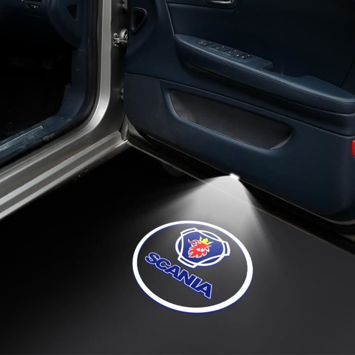 BIGROUP 2 pièces Projecteur de logo de lumière de porte de voiture  personnalisé personnalisé votre lumière de porte de voiture logo lumière de  porte