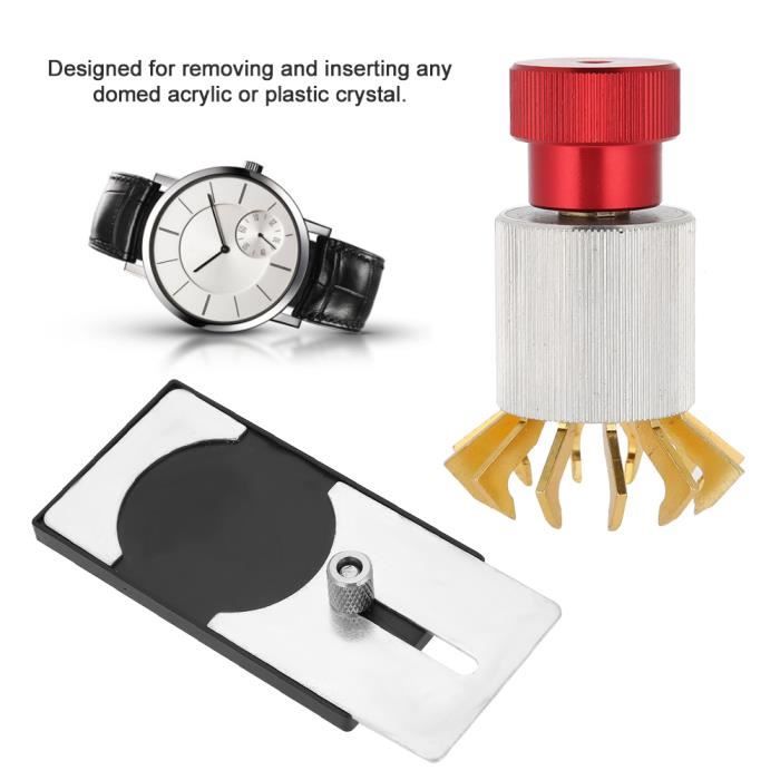 Montre Crystal Lift Case Retrait de l'ouvreur Verre de montre