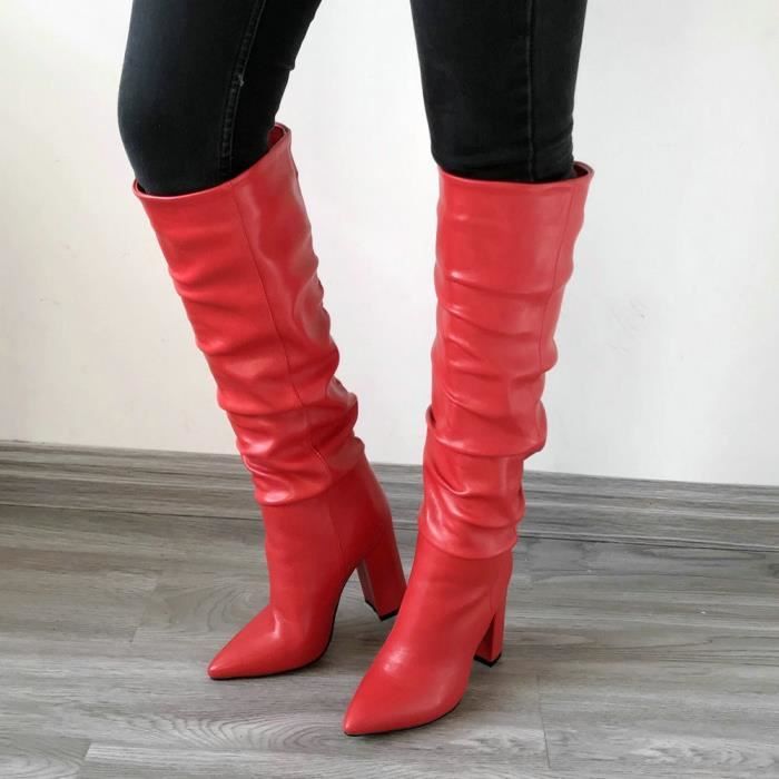 Mini botte femme discount talon