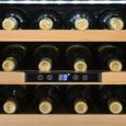 Cave à vin encastrable - Klarstein Vinsider 24D - 24 bouteilles Inox - Ecran LED-3