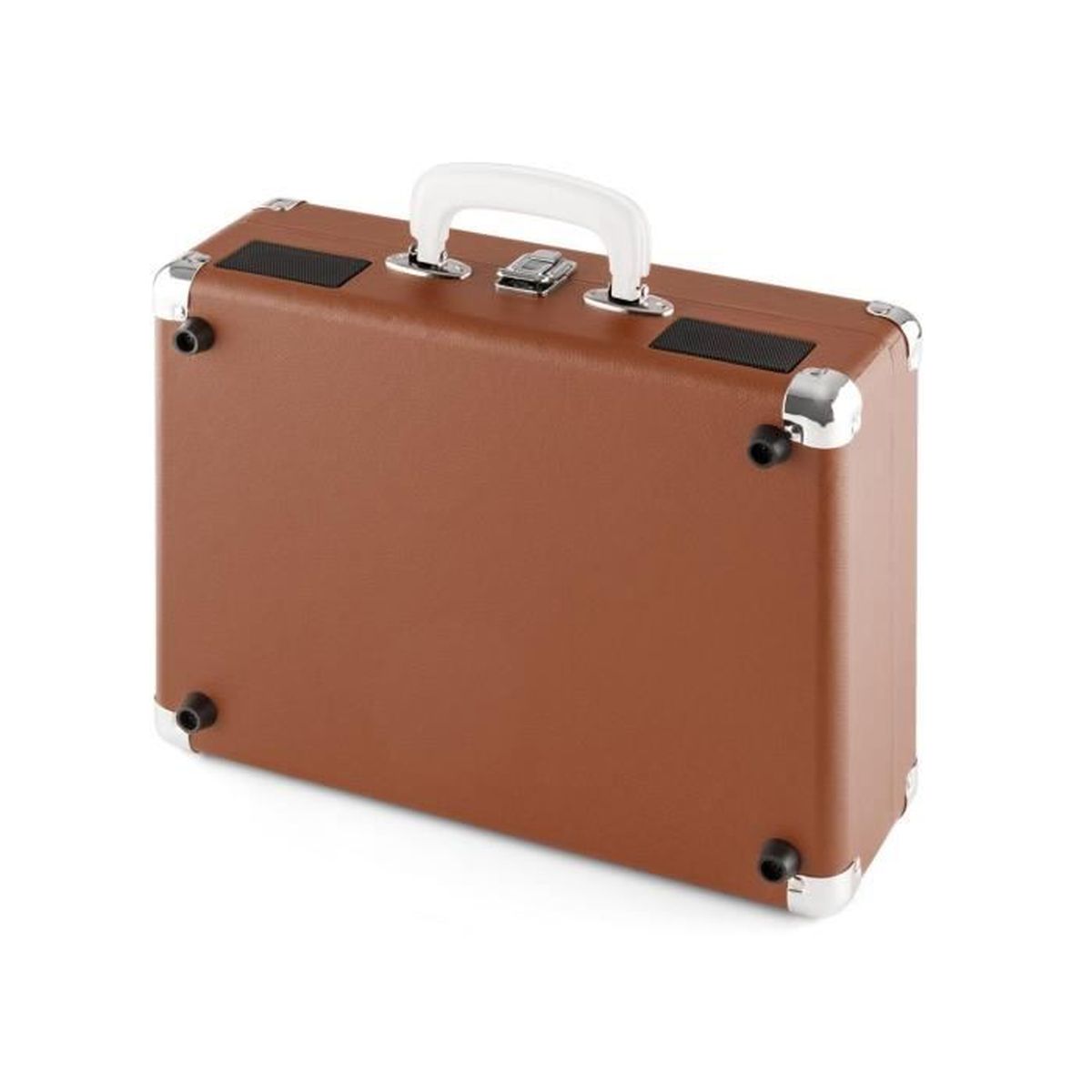 Marron Auna Peggy Sue Record Collector Set Tourne-Disque r/étro /& Valise /à vinyles 2 Enceintes st/ér/éo int/égr/ées sur Les c/ôt/és, num/érisation de vinyles par Le Port USB