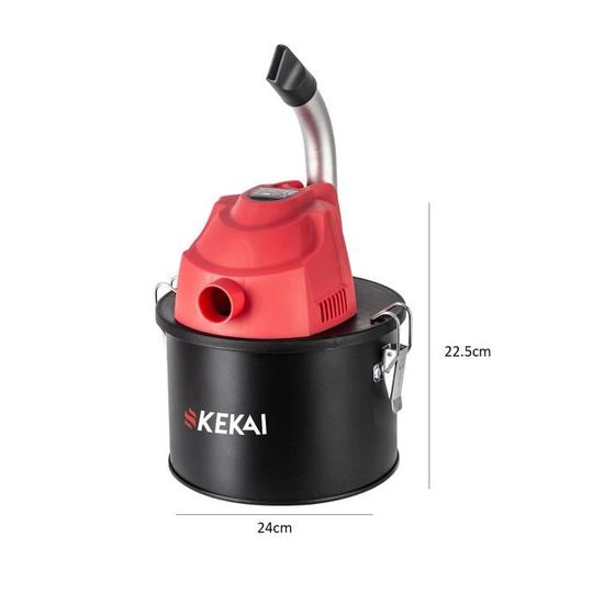 Aspirateur à Cendres Compact 4 Litres Kekai Adriano 600W Filtre HEPA — free download
