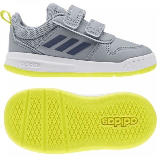 Baskets Adidas Tensaur I Grises et Jaunes pour juniors. S24057. Gris -  Cdiscount Chaussures