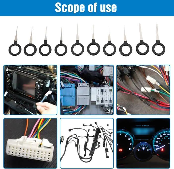 Kit De 59 Outils D’extraction De Connecteurs – Pour Faisceau électrique Auto