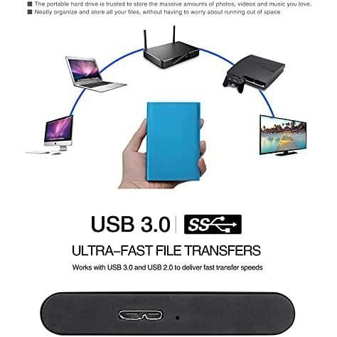 SSD Externe 250Go USB 3.2 GEN 2, Disque Dur Externe jusqu'à 550MB-s (10  Gbps, USB C, A107 - Cdiscount Informatique
