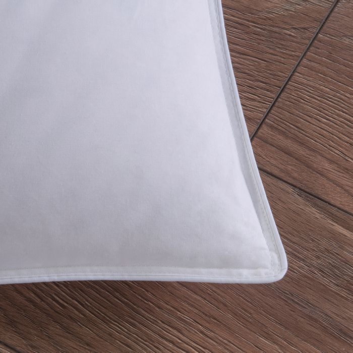 Oreiller DODO 90% Duvet D'oie Medium 60x60 Cm - Enveloppe Coton Percale, Fabriqué En France - Confort équilibré