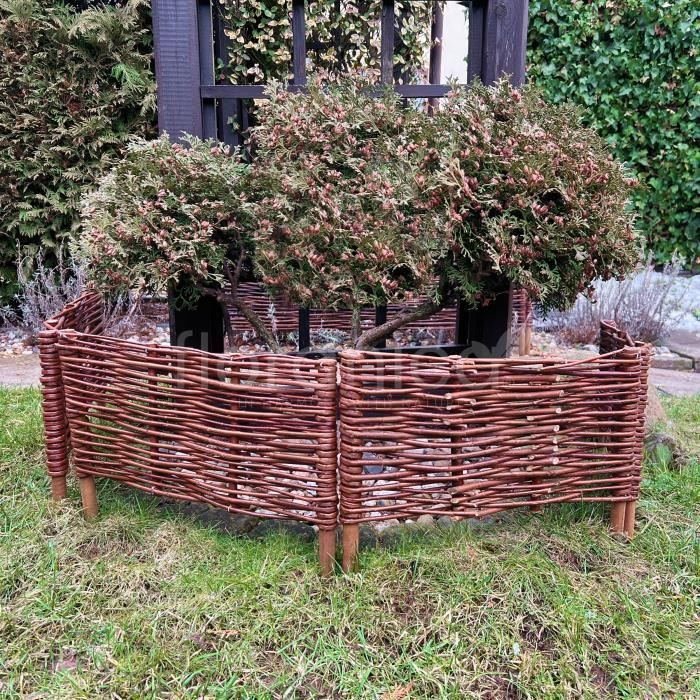 Willow Roll, Bordure Flexible En Osier