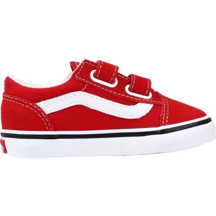 Basket on sale vans rouge
