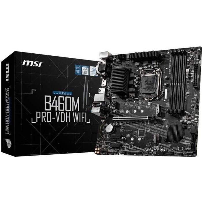 Carte Mère MSI B460M PROVDH WIFI Cdiscount Informatique