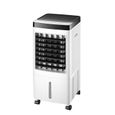 Rafraîchisseur mobile 65W silencieux, télécommande, réservoir 10L, 3 vitesses, fourni avec cristaux de glace