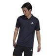 T-shirt ADIDAS Polo Bleu marine - Homme/Adulte-0