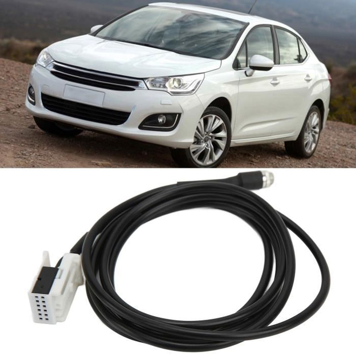Adaptateur Audio USB Et AUX 3,5 Mm Pour Autoradio Toyota - Compatible Corolla, Camry, RAV4, Yaris Et Autres Modèles 1998-2005 - 3
