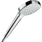 hansgrohe Douchette à main Croma E 110 1 jet Blanc/Chromé, 26814400
