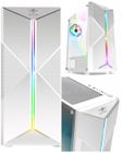 Boîtier PC Gamer Clone III - RGB Blanc - Moyen Tour - Compatible ATX/mATX/ITX - Neuf