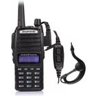 Neuf Baofeng UV-82 noir VHF136-174Mhz UHF 400-520Mhz Walkie Talkie Radio + Pofung touches à double PTT écouteur