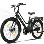 HITWAY Vélo électrique 27.5" - Moteur 250W - Batterie au Lithium Amovible 36V 13Ah - APP - Pompe à vélo gratuite - Noir