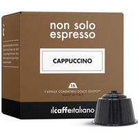 48 capsules de café compatible Nescafé Dolce Gusto - Soluble au goût de Cappuccino - Il Caffè Italiano