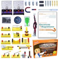 kit d'expérimentation Scientifique pour Enfants de 8 à 16 Ans, idées Cadeaux pour garçons Filles, Ensemble de Circuits d'électricité