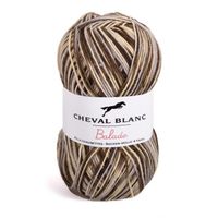 Laines Cheval Blanc - BALADE MULTICOLORE pelote de laine 100g - 75% laine superwash 25% polyamide - Laine chaussettes