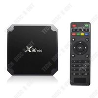 TD® X96 Mini Smart TV Set Top Box 4K Ultra HD TV BOX 16G Wifi Android TV Box Interface HDMI de haute qualité Compatibilité