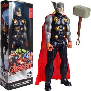 FIGURINE - PERSONNAGE Figurine Thor, Thor Marvel Hasbro Titan Heroes Collection, figurine d'action 30 cm, jouet de collection, cadeau d'anniversaire
