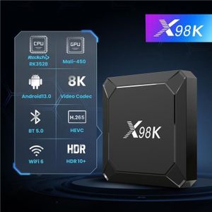 BOX MULTIMEDIA ACELIFE X98K Smart TV Box Android 13.0 8K RK3528 2