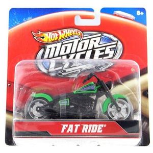 VOITURE - CAMION Moto miniature Hot Wheels Motorcycles Fat Ride 1/1