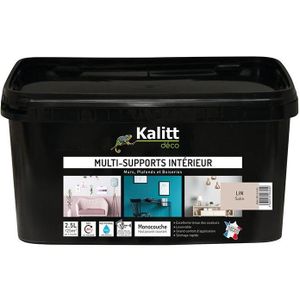 PEINTURE - VERNIS Kalitt Multi supports satin lin 2.5l