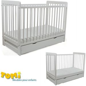 Lit Bebe Blanc Avec Tiroir Cdiscount