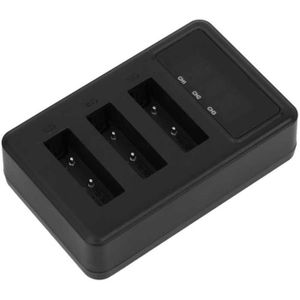 CHARGEUR DE BATTERIE COC-7352624953617-chargeur de batterie USB Chargeur de Batterie Charge USB à Trois Emplacements avec Lcd Sn pour Batteries optique c
