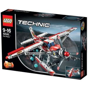 ASSEMBLAGE CONSTRUCTION LEGO® Technic 42040 L'Avion des Pompiers