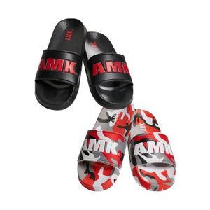 TONG Claquettes AMK - noir/red+red camo - 37 - Adulte -