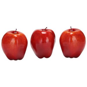 VILLAGE - MANÈGE Decor de Noel Fruits DéLicieux Rouges pour la Cuisine Aliments à la Maison DéCor DéCoration de FêTe à la Maison Pommes