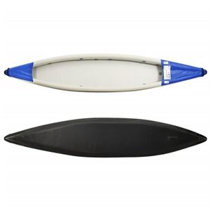 KAYAK Kayak gonflable bleu 2 places - VGEBY - Polyester PVC - Poids max 170 kg