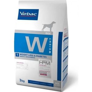 CROQUETTES Virbac Veterinary hpm Diet Chien Weight 1 Loss (Su
