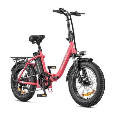 Vélo Pliant 7 Vitesses - 20 Pouces - Cadre Acier Noir - Neuf - Unisexe