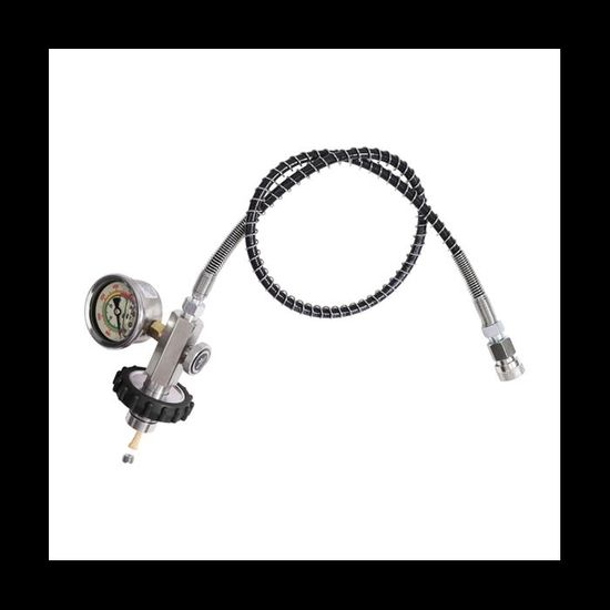 SMACO Station De Remplissage Pour Réservoir De Plongée – Alliage Alu 6061, Compacte, Compatible S300/S400/S500, Facile à Utiliser