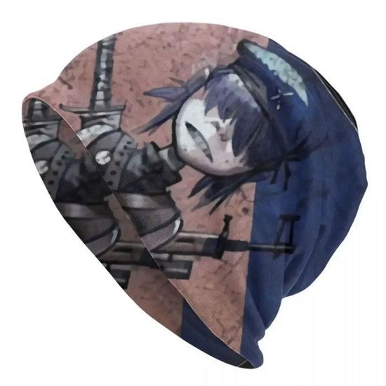 Bonnet Unisexe En Velours Doux - Motif Floral Japonais - Taille Unique (52-68cm) - Pour Course, Vélo, Hiver - Cadeau