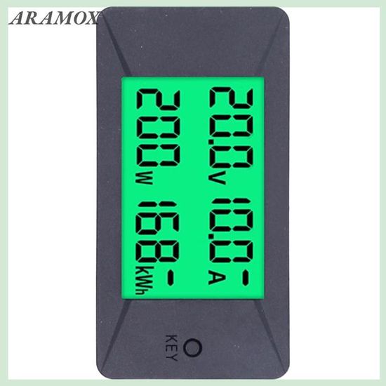 PEACEFAIR PZEM-031 CC 6,5-100 V - Voltmètre/ampèremètre Numérique LCD