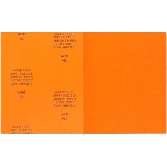 Lot De 3 Papiers Abrasifs Bande Corindon Pour Textile, , L.75 X L.533 Mm Grain 4 | Leroy Merlin