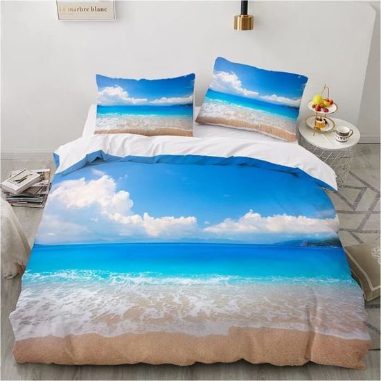Housse De Couette Bichon Frisé - Microfibre Douce 135x200 Cm (simple) - 2